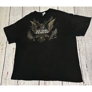 Tennessee River “In God I Trust” Black Adult T-Shirt Black Size 2XL XXL Kerusso